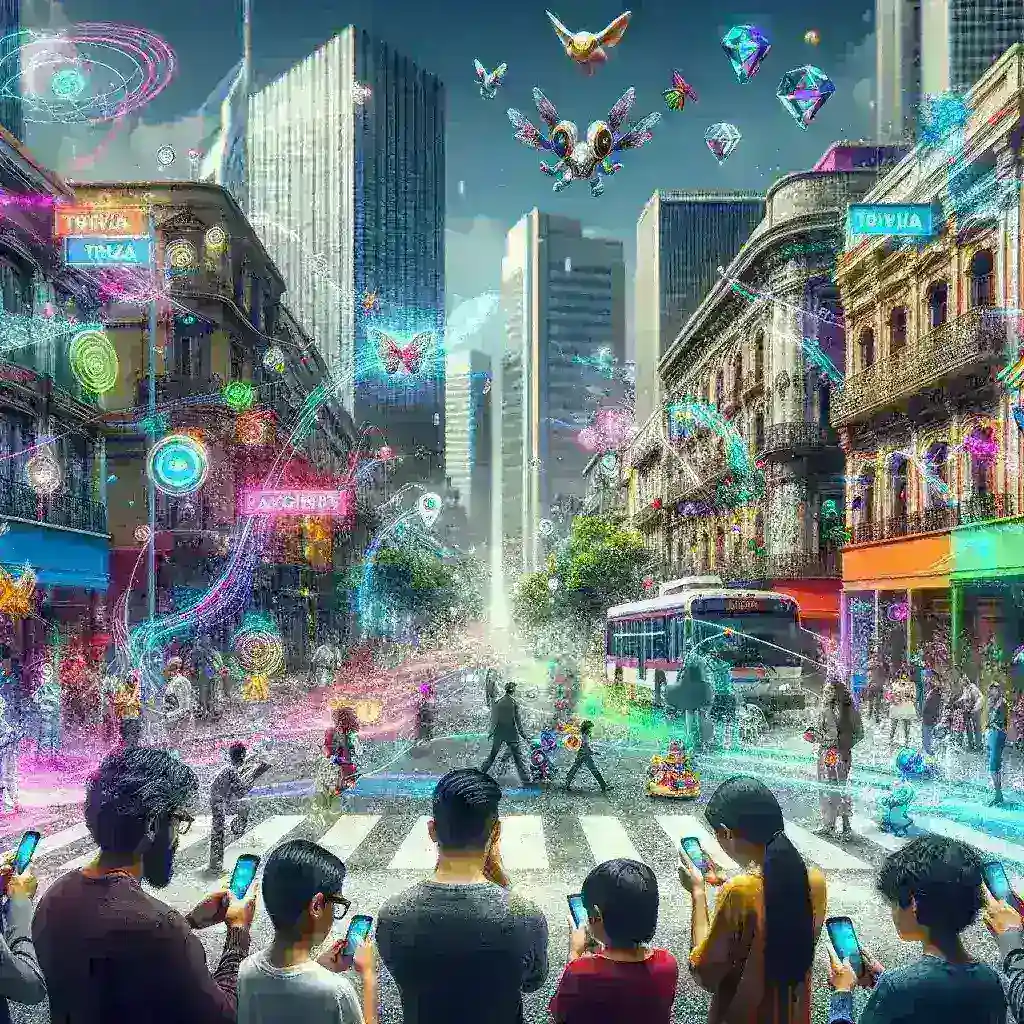 Augmented Reality Gaming Transforms City Landscapes into Interactive Experiences